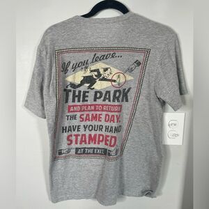 Cast member exclusive Disney shirt in gray small
